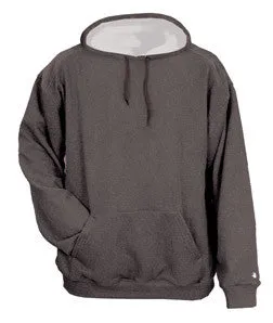 1450 Badger Adult Pro Heather Fleece Hooded Sweatshirt Carbon
