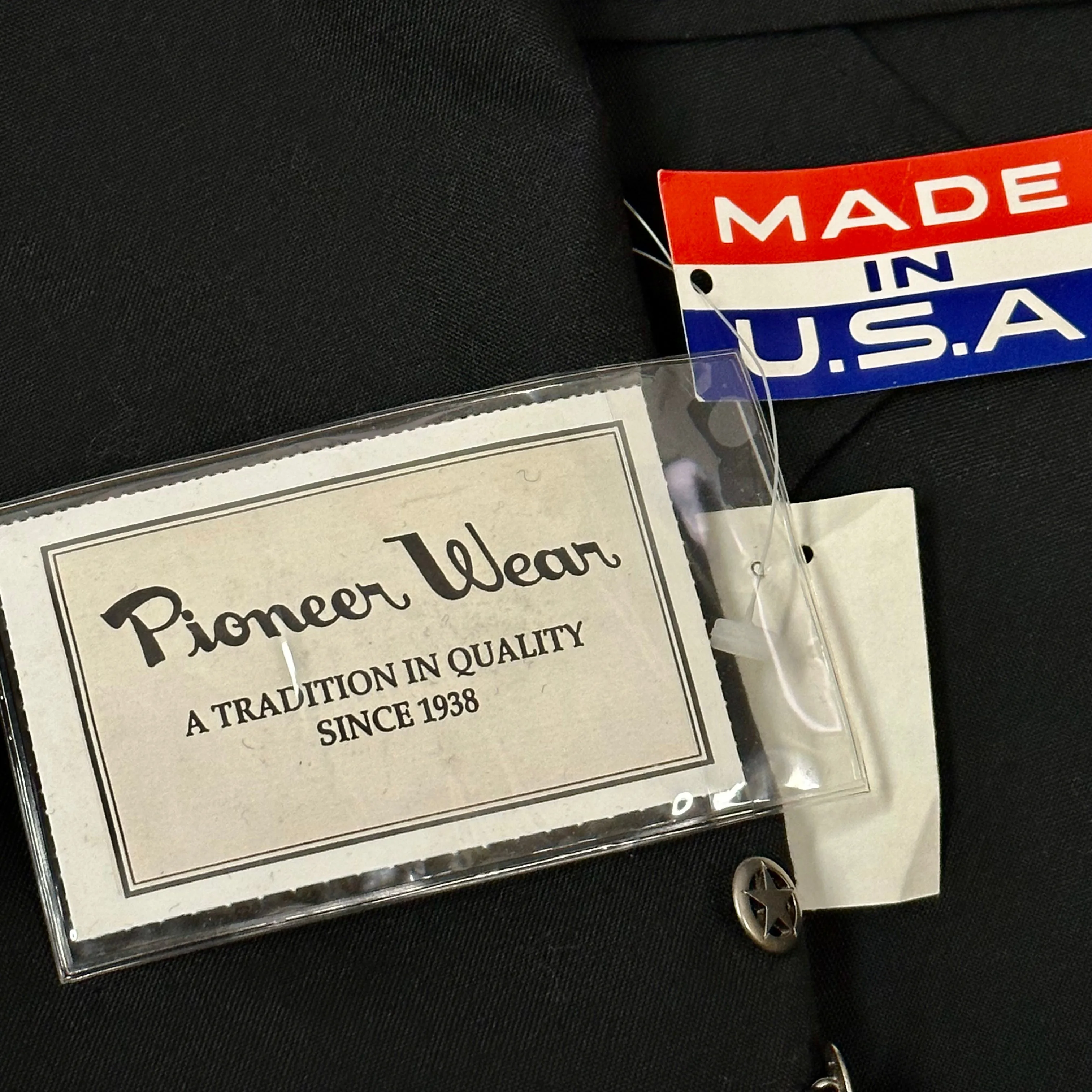 1990’S DEADSTOCK PIONEERWEAR MADE IN USA WESTERN TAILCOAT JACKET 44