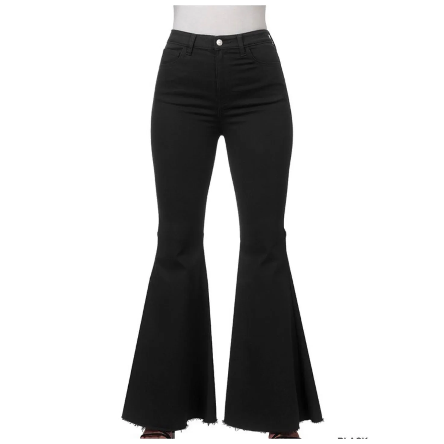Black Bell Bottoms