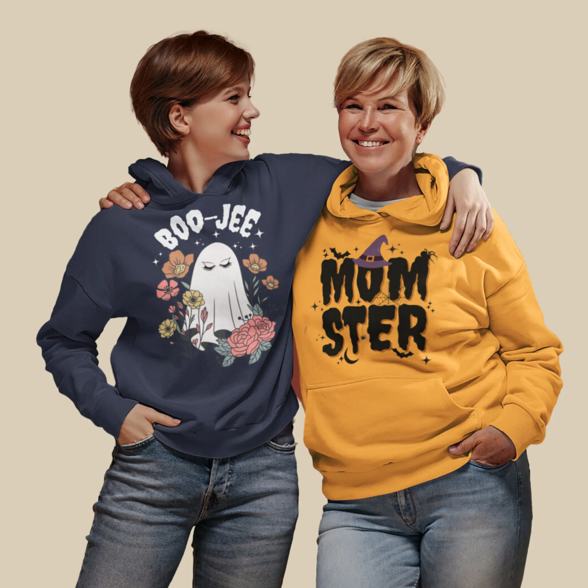 Boo-Jee Ghost Halloween Sweatshirt