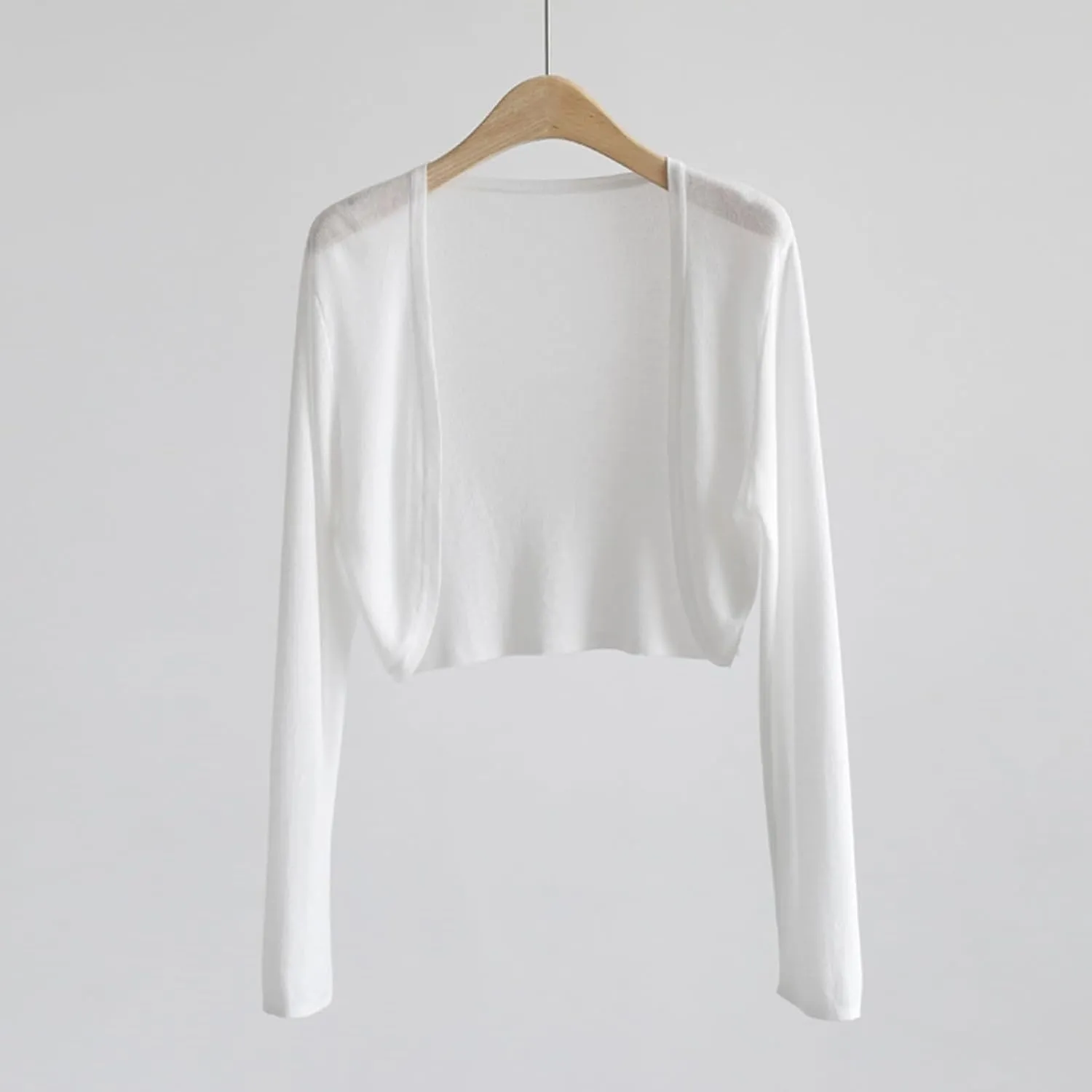 Cardigan Women Ice Silk Coat Shawl Air Conditioned Shirt with Slip Skirt Sunscreen Top Lace up Wheel Cover