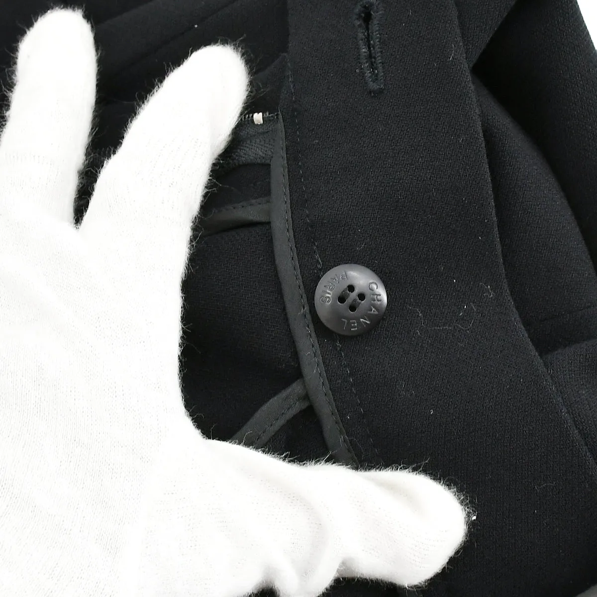 Chanel 1998 Fall wide-leg wool trousers #38