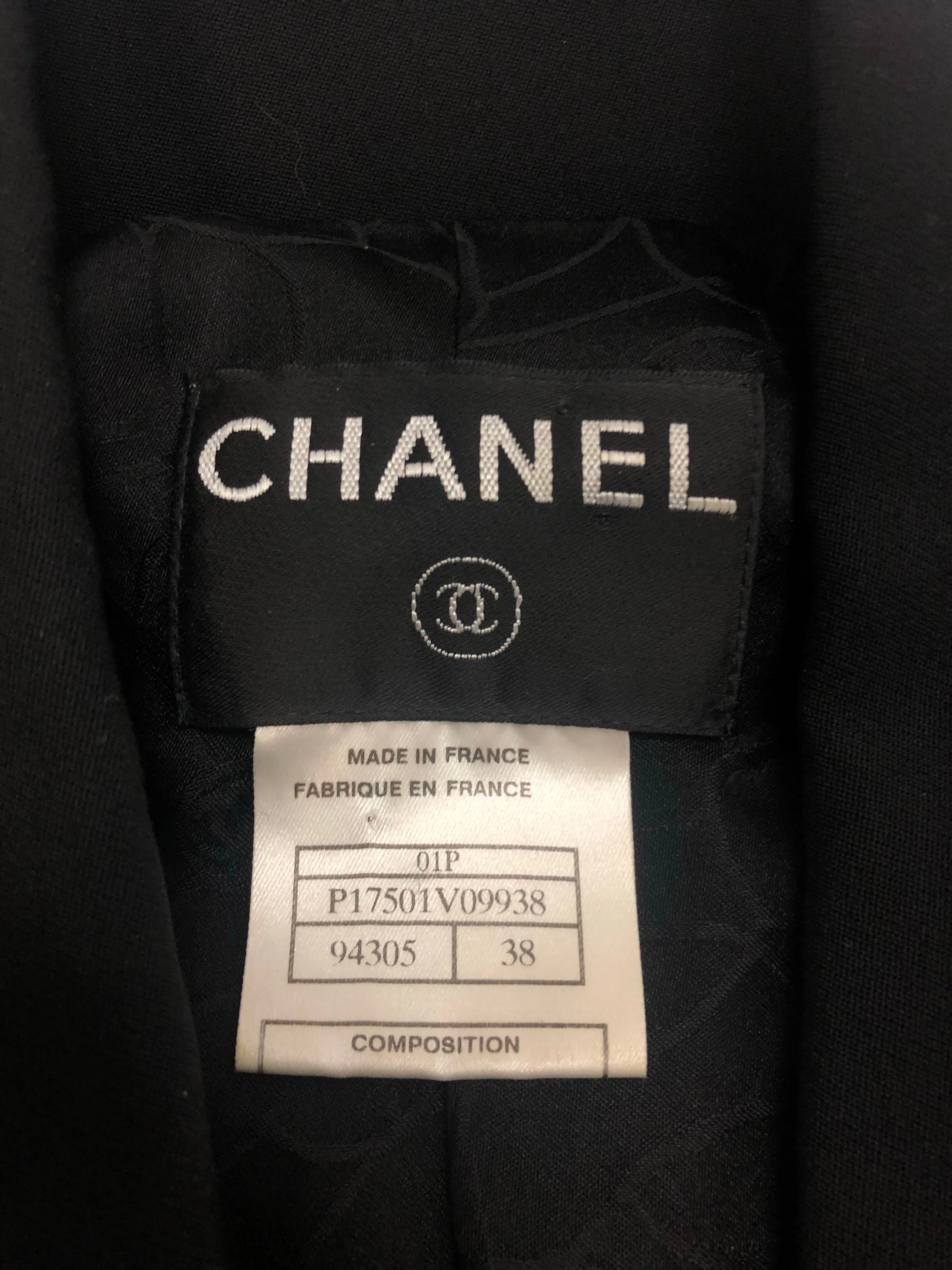 Chanel 2001 Spring Collection Pant Suit