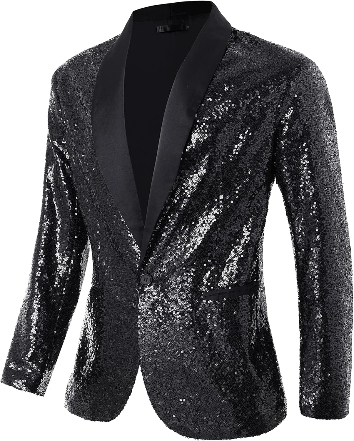 Coucoland Sequin Blazer Men-Tuxedo Jacket Sequin Suit Men Sport Coats