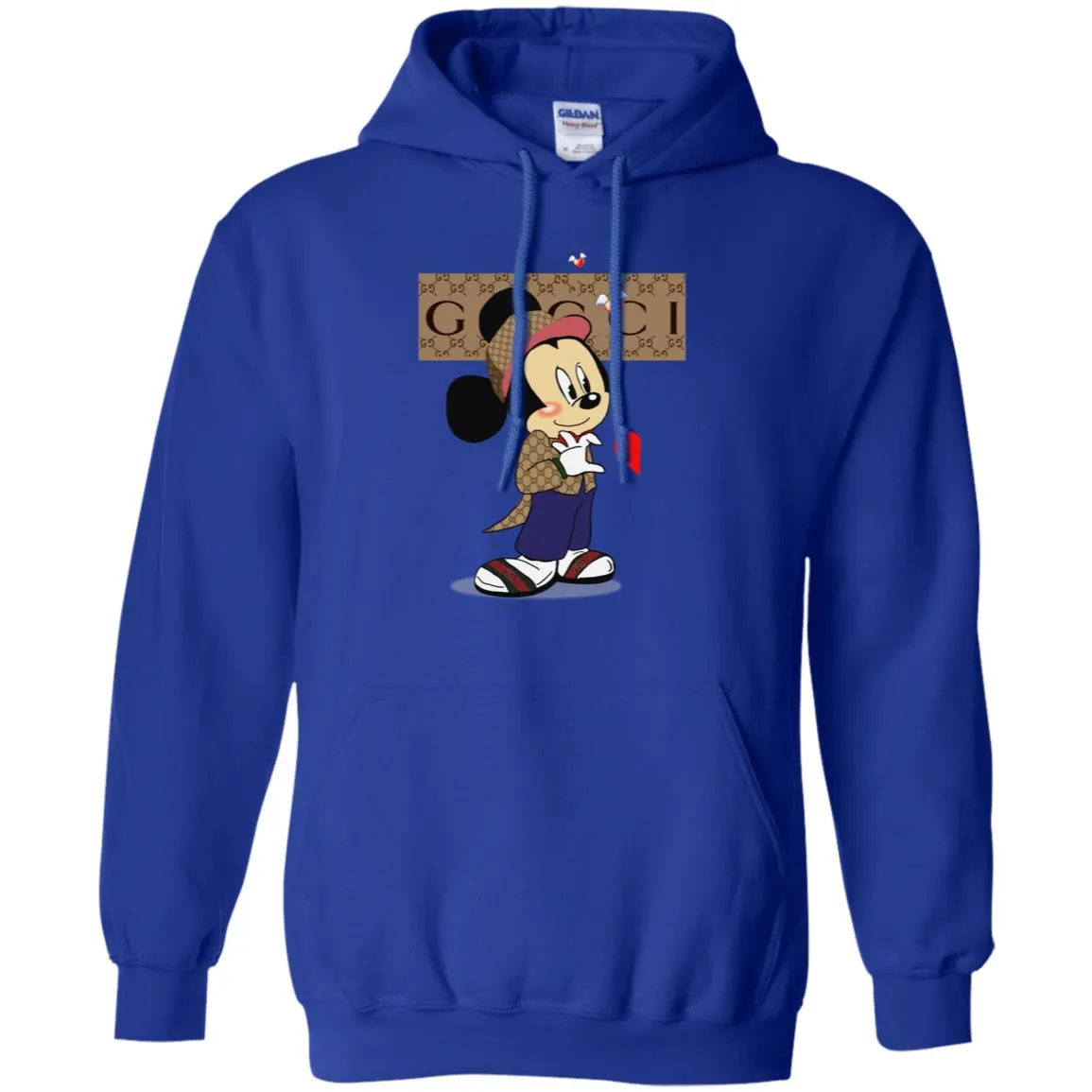 Couple Gucci Mickey Tshirt Valentine's Day Pullover Hoodie Sweatshirt
