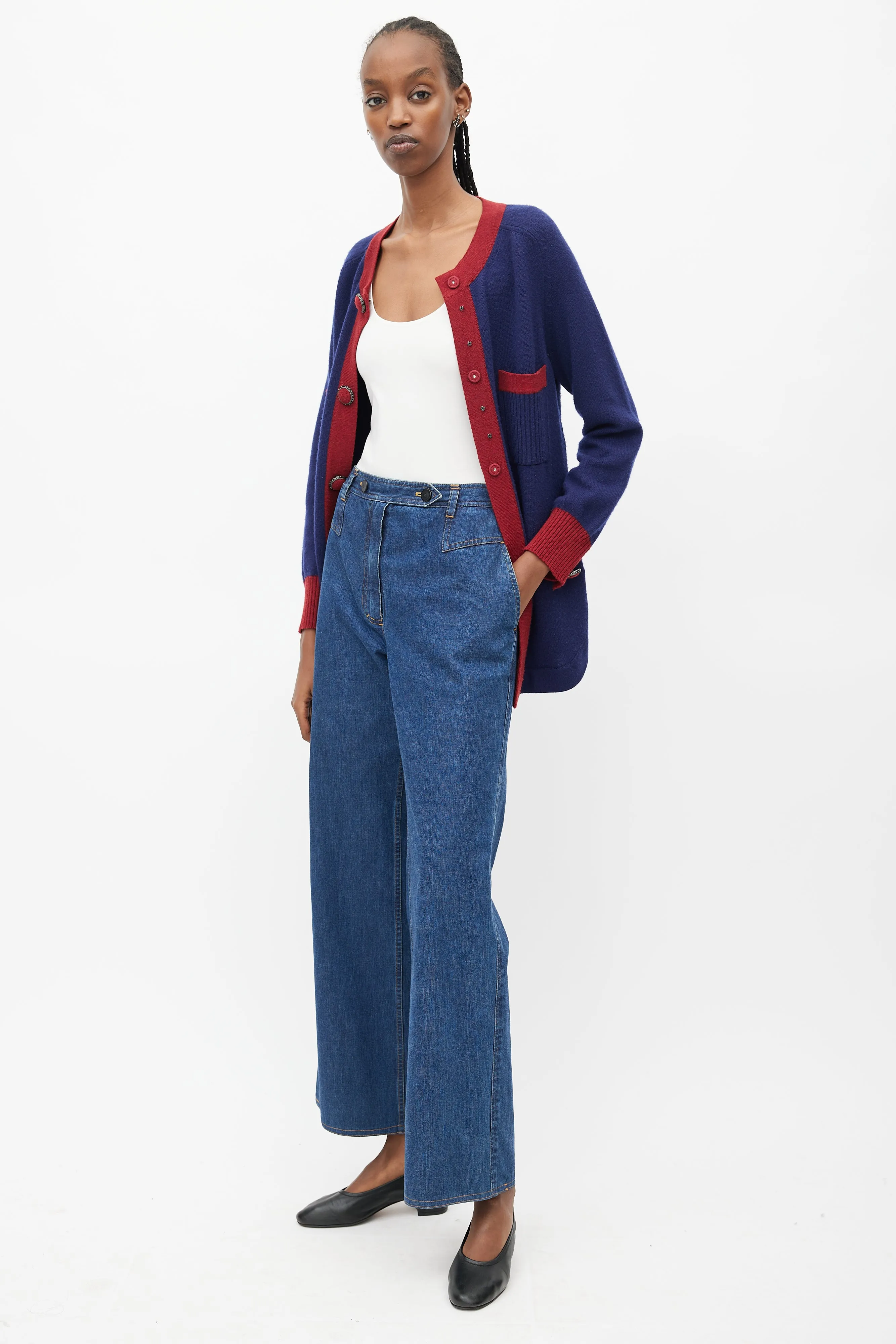 Cruise 1999 Blue Wide Leg Jeans