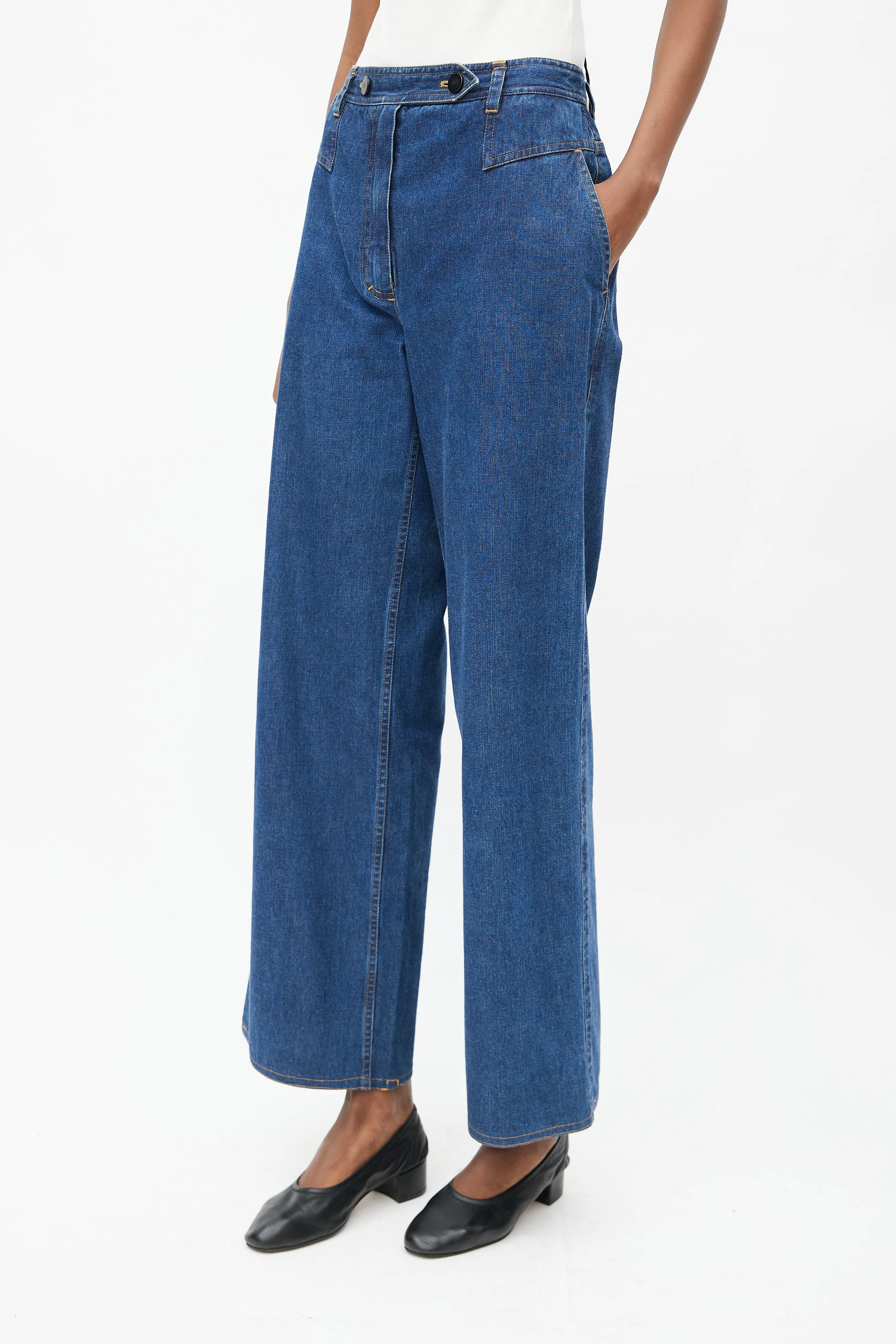 Cruise 1999 Blue Wide Leg Jeans