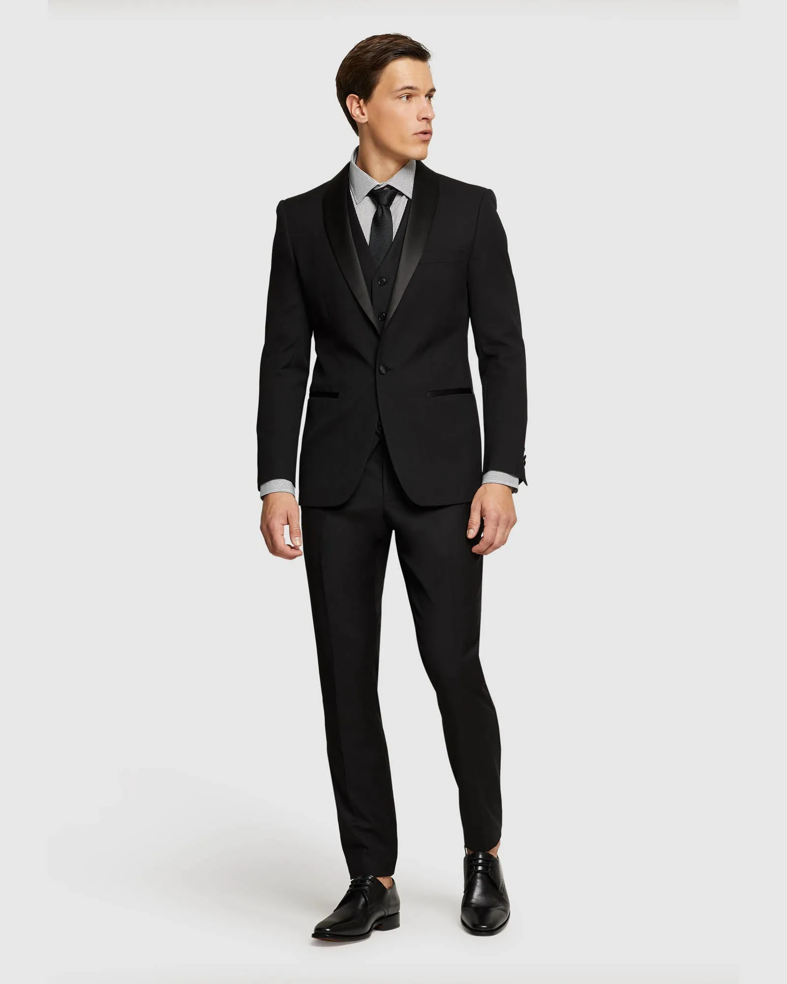 Dinner Suit Jacket With Shawl Neck
