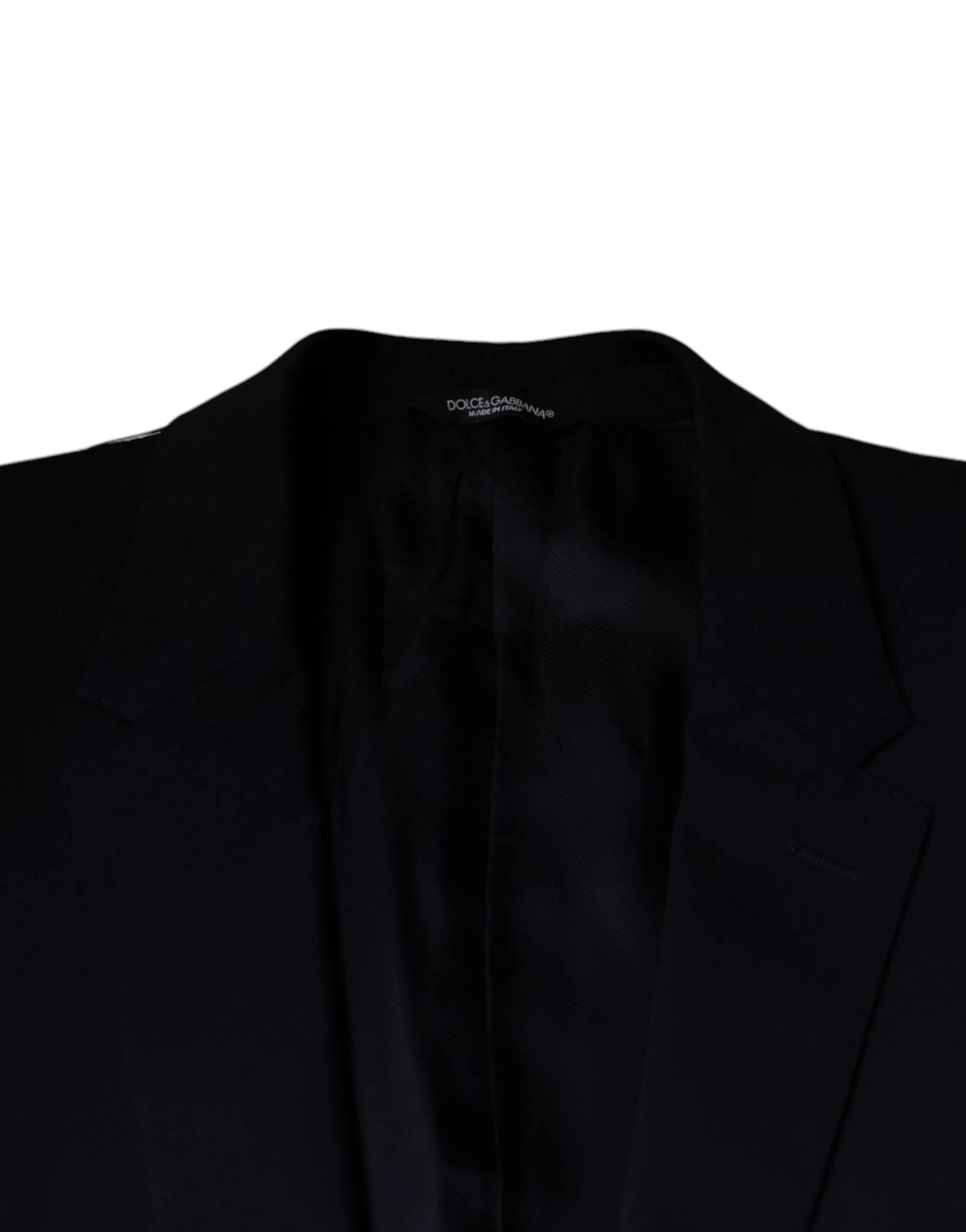 Dolce & Gabbana Dark Blue Formal Tuxedo 2 Piece Suit
