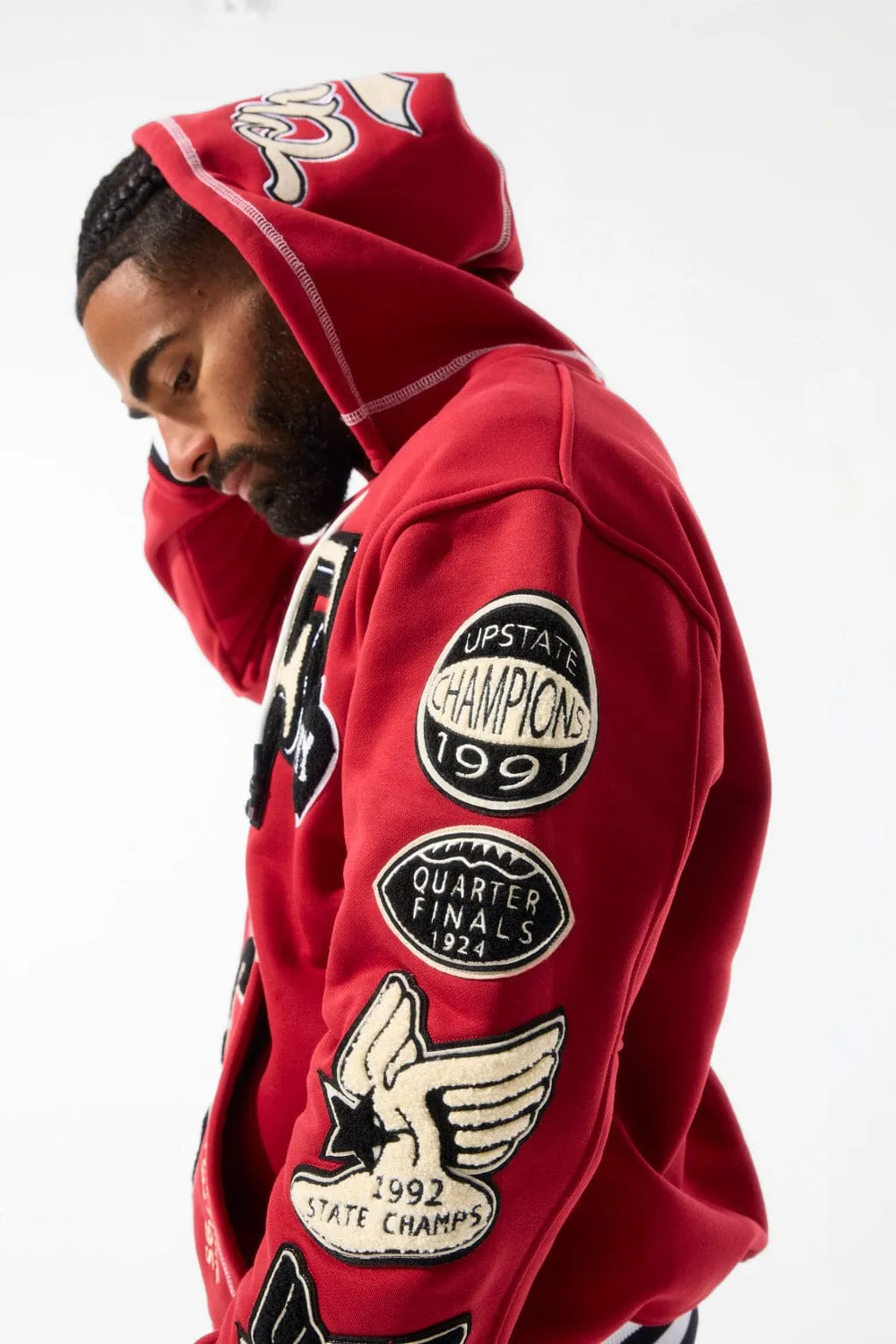 Hall of Fame Pullover Hoodie (Deep Red)