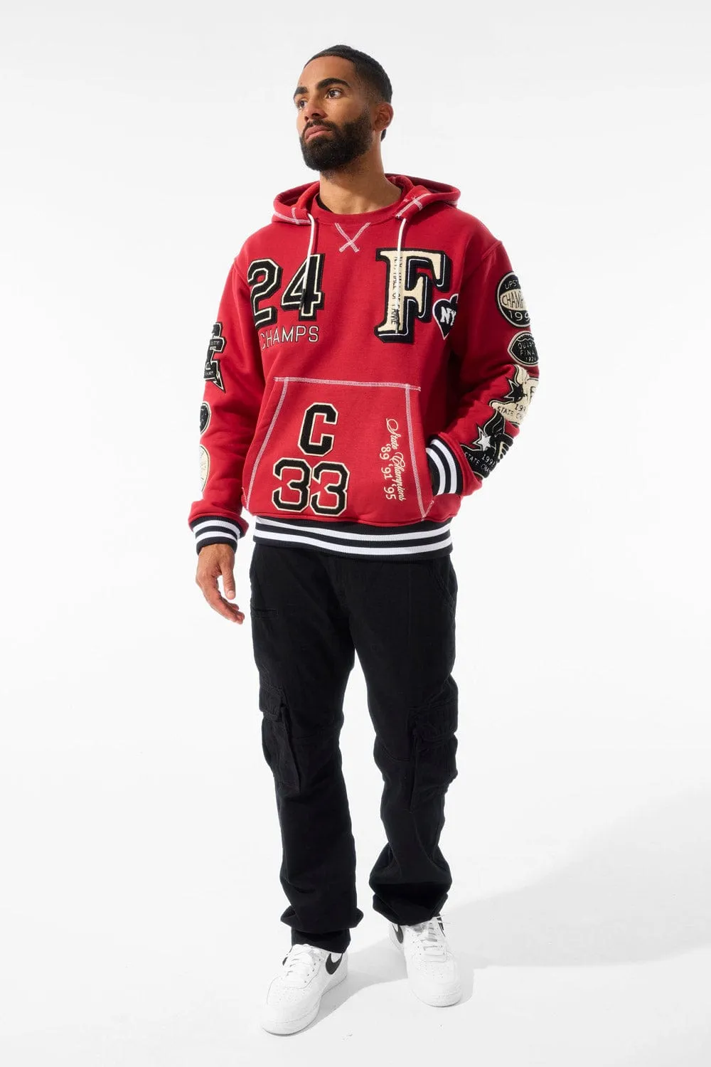Hall of Fame Pullover Hoodie (Deep Red)