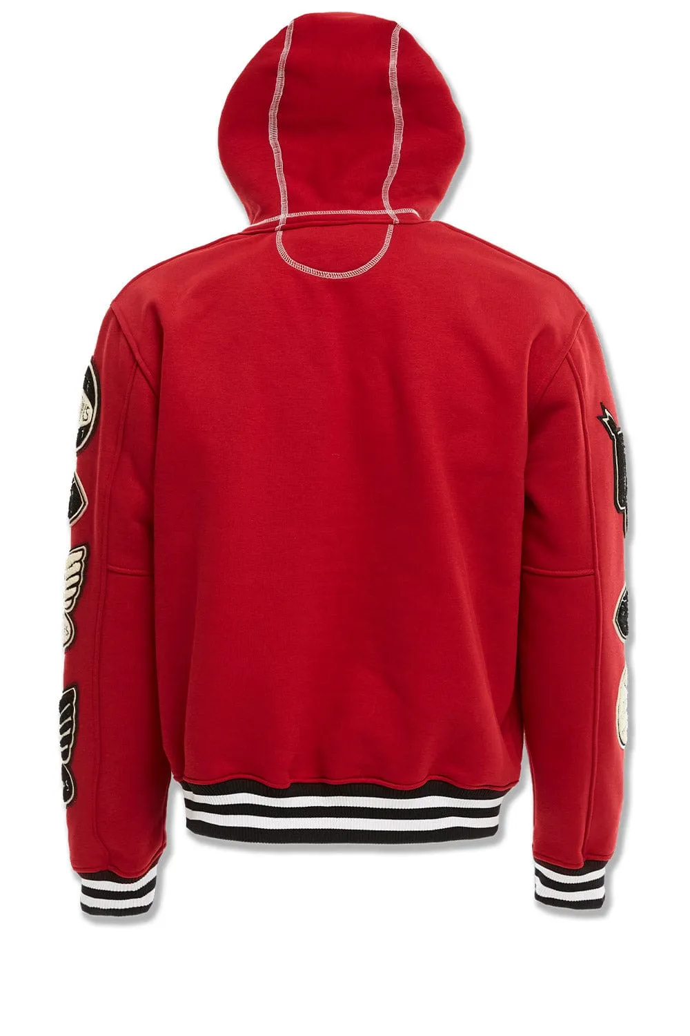 Hall of Fame Pullover Hoodie (Deep Red)