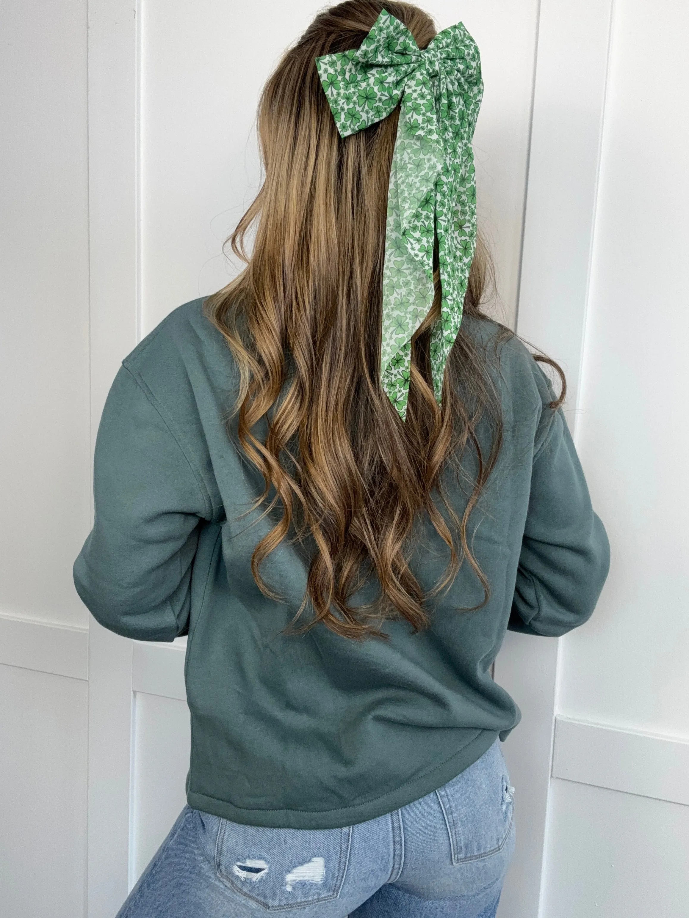 *Jade High Neck Button Up Sweatshirt