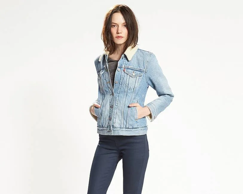 Levi's Boyfriend Sherpa Jacket River Bank 197360000