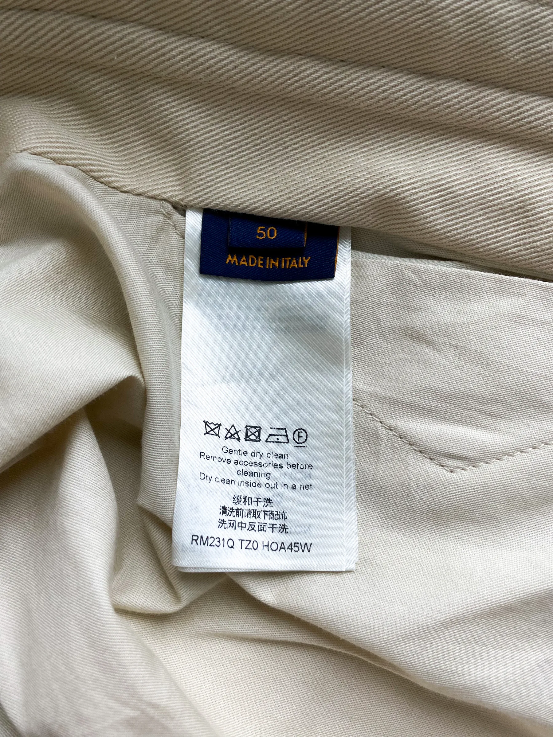 Louis Vuitton Beige Monogram Workwear Sherpa Jacket