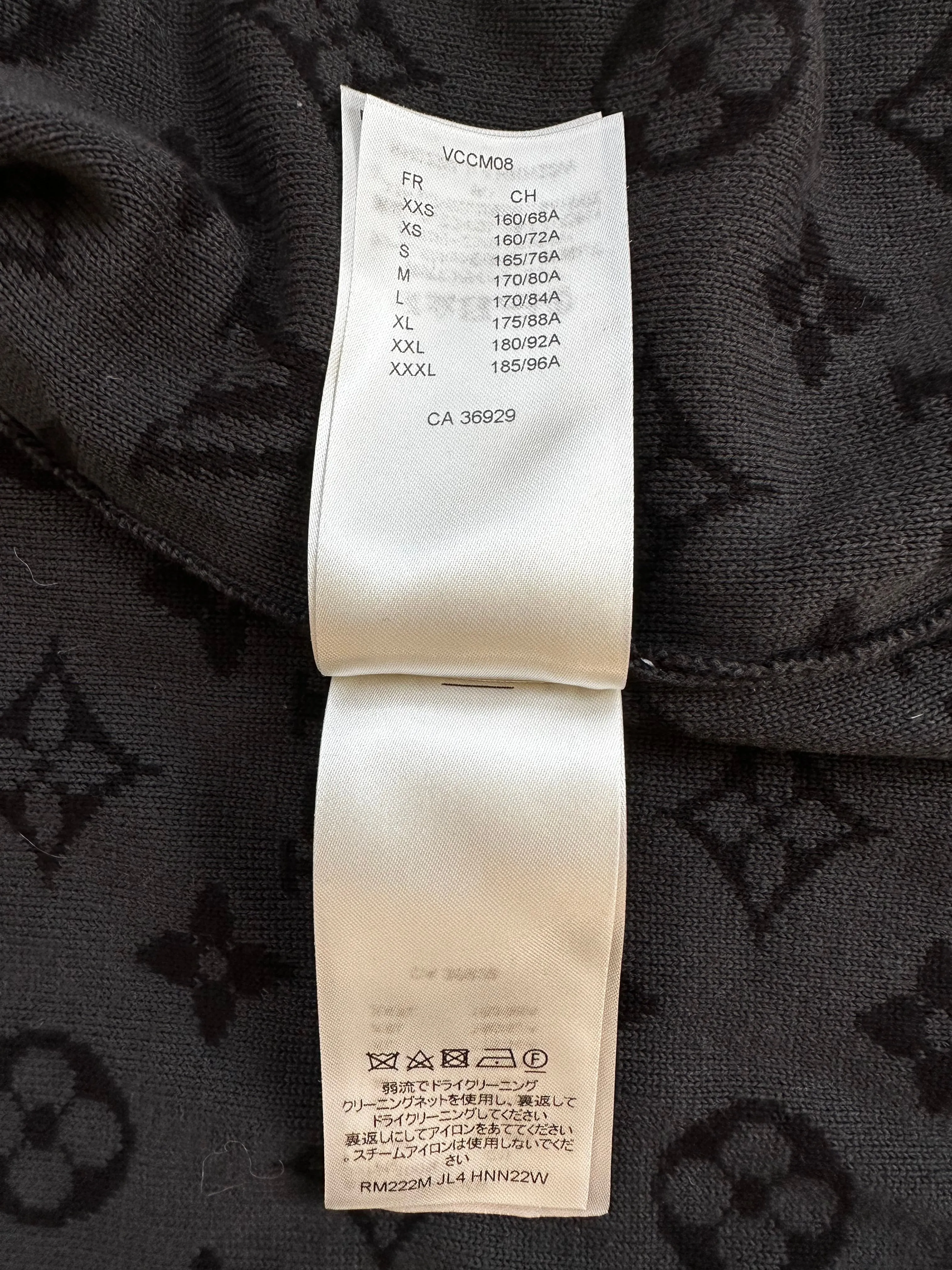 Louis Vuitton Black & Grey Monogram Graffiti Logo Bomber Jacket