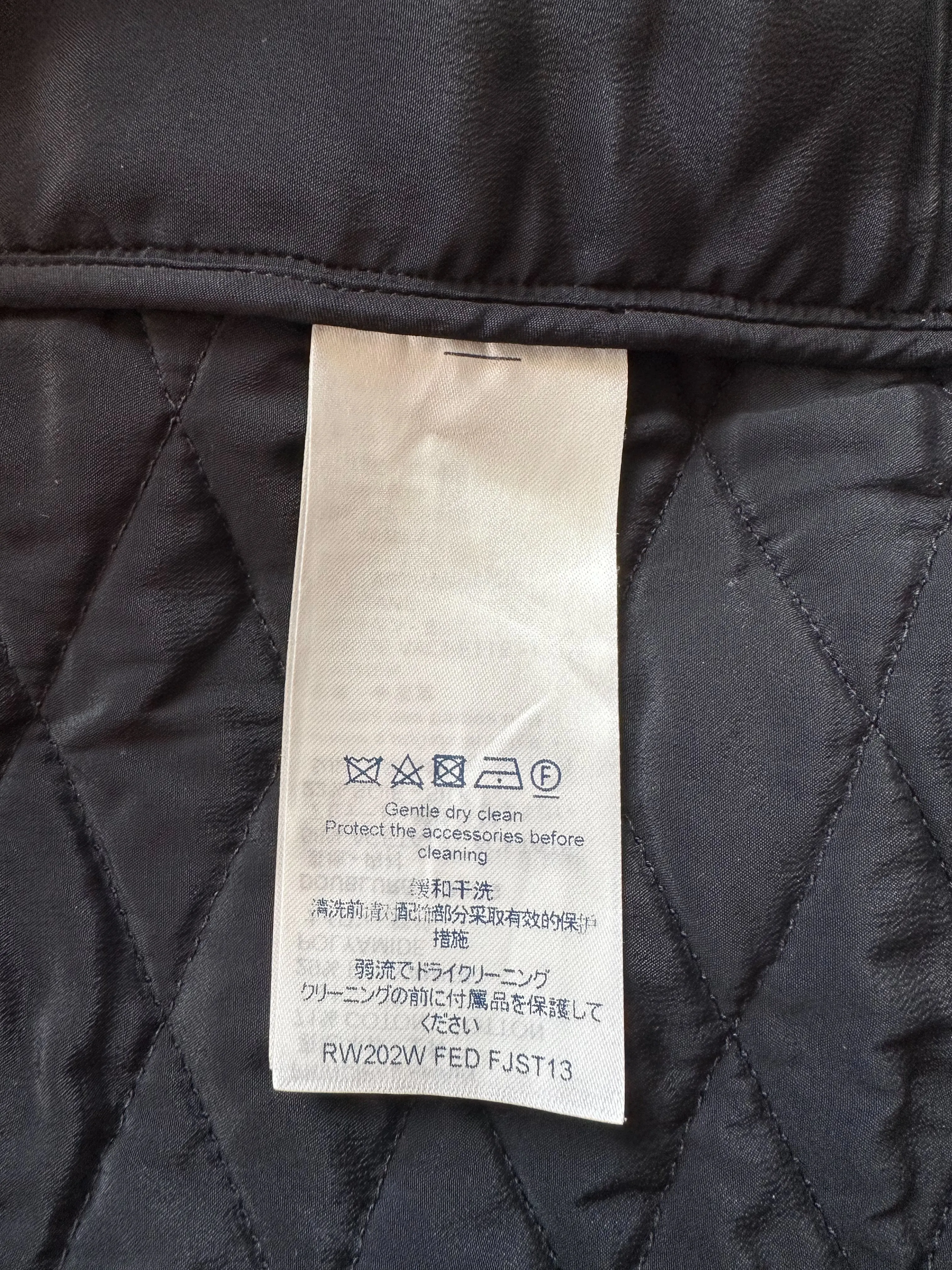 Louis Vuitton Black & White Monogram Hooded Women's Jacket