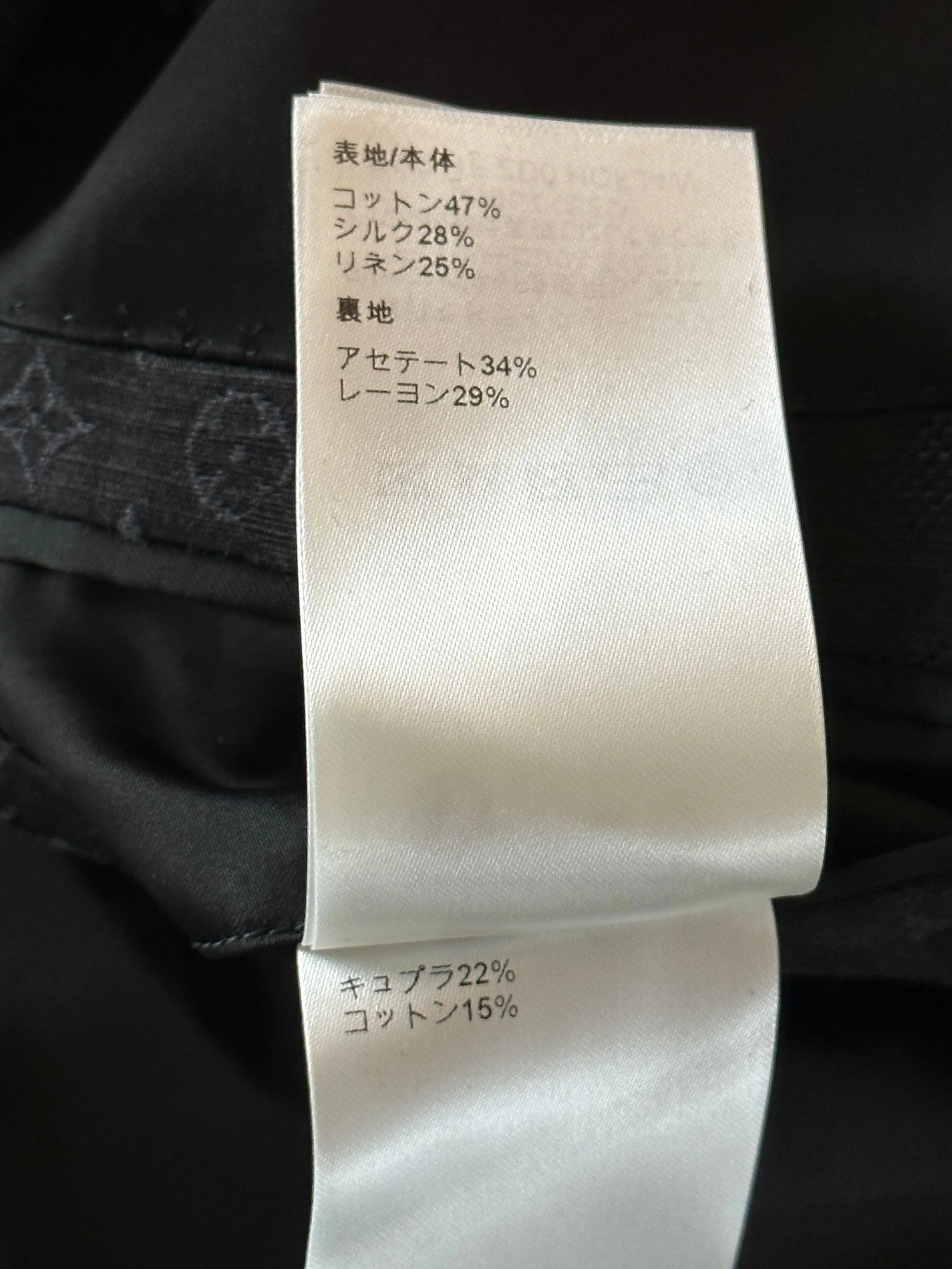 Louis Vuitton Black Flower Monogram Blazer Jacket