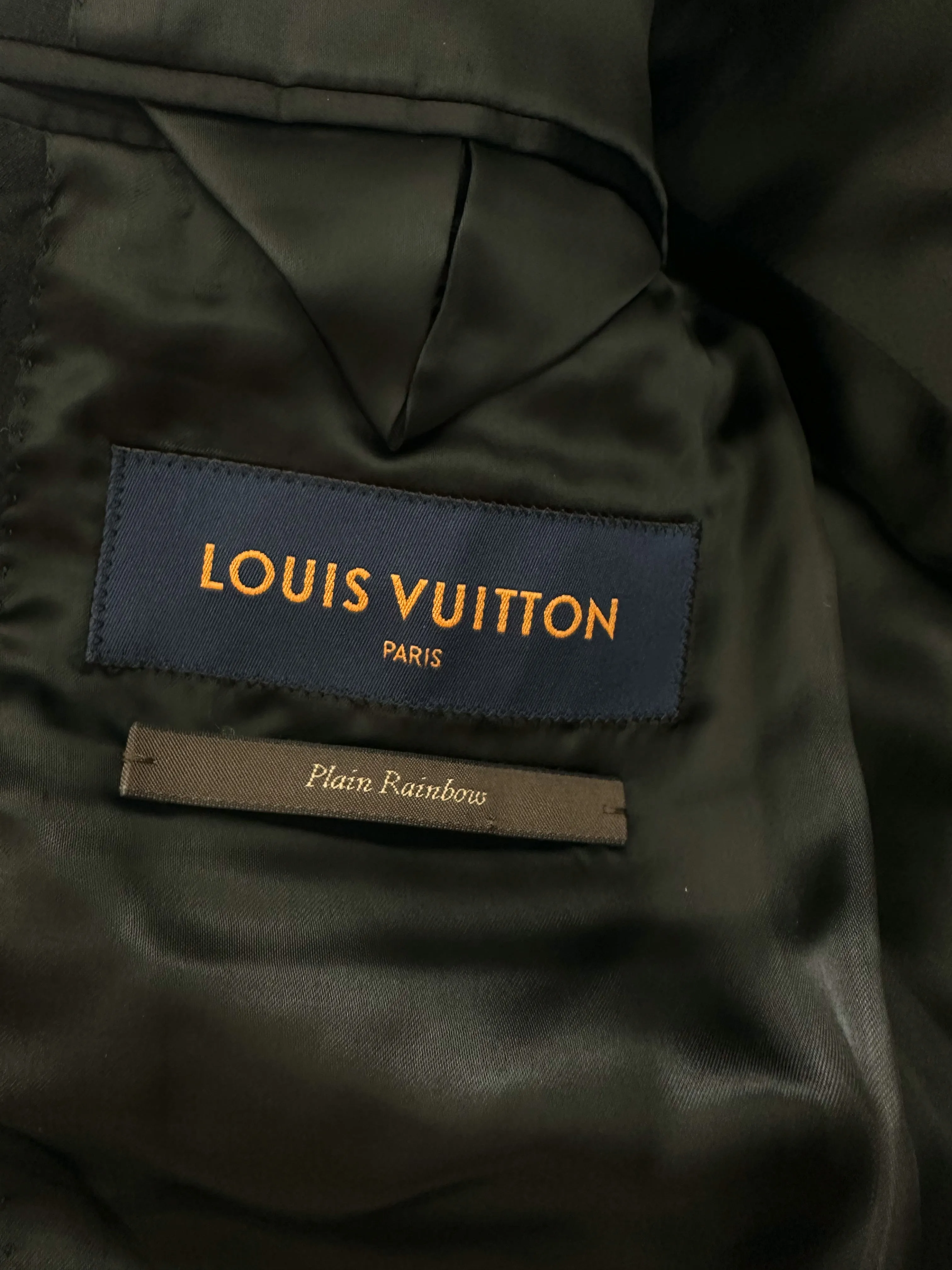 Louis Vuitton Black Monogram Blazer Jacket