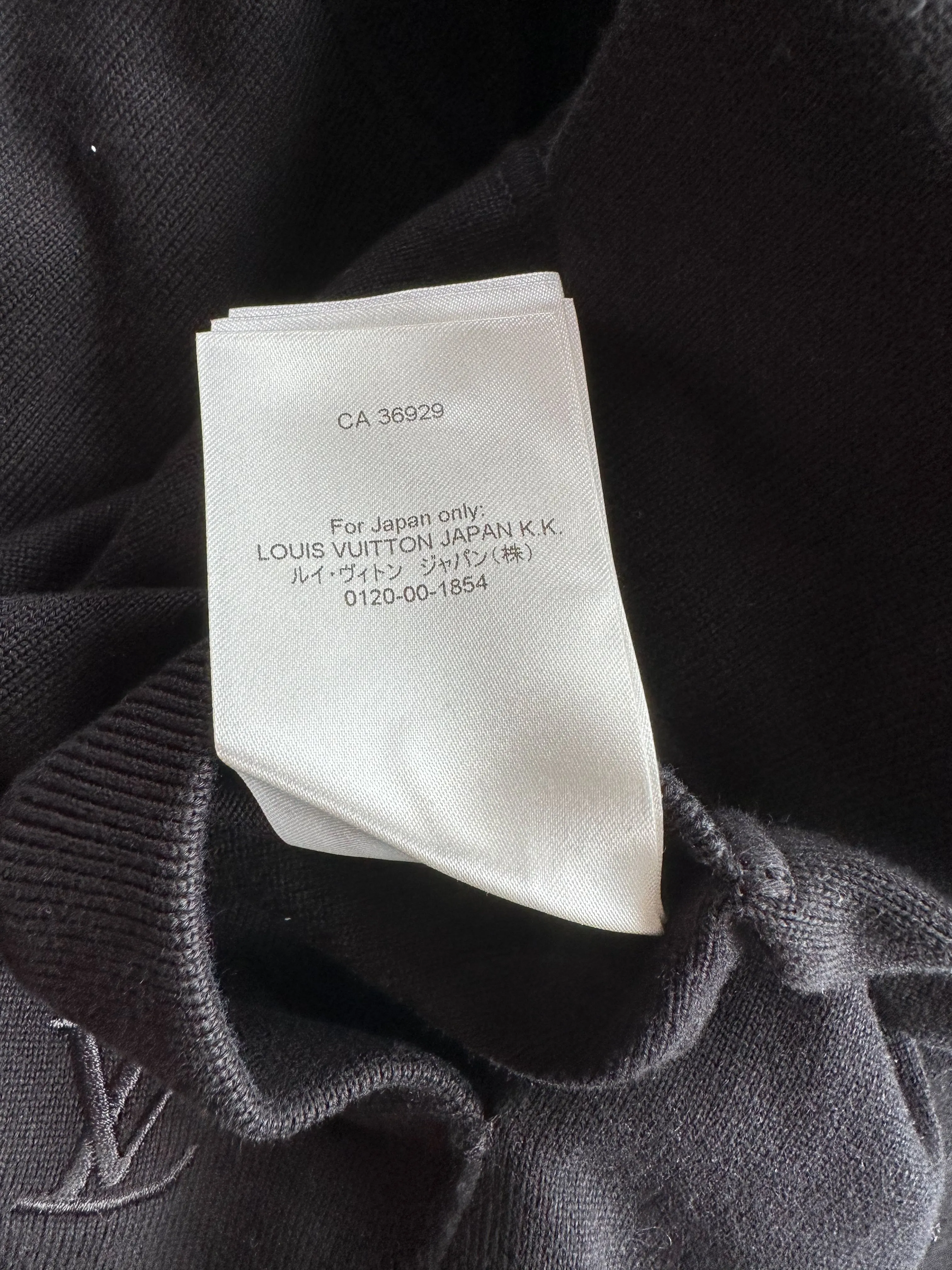 Louis Vuitton Black Monogram Reversible Bomber Jacket