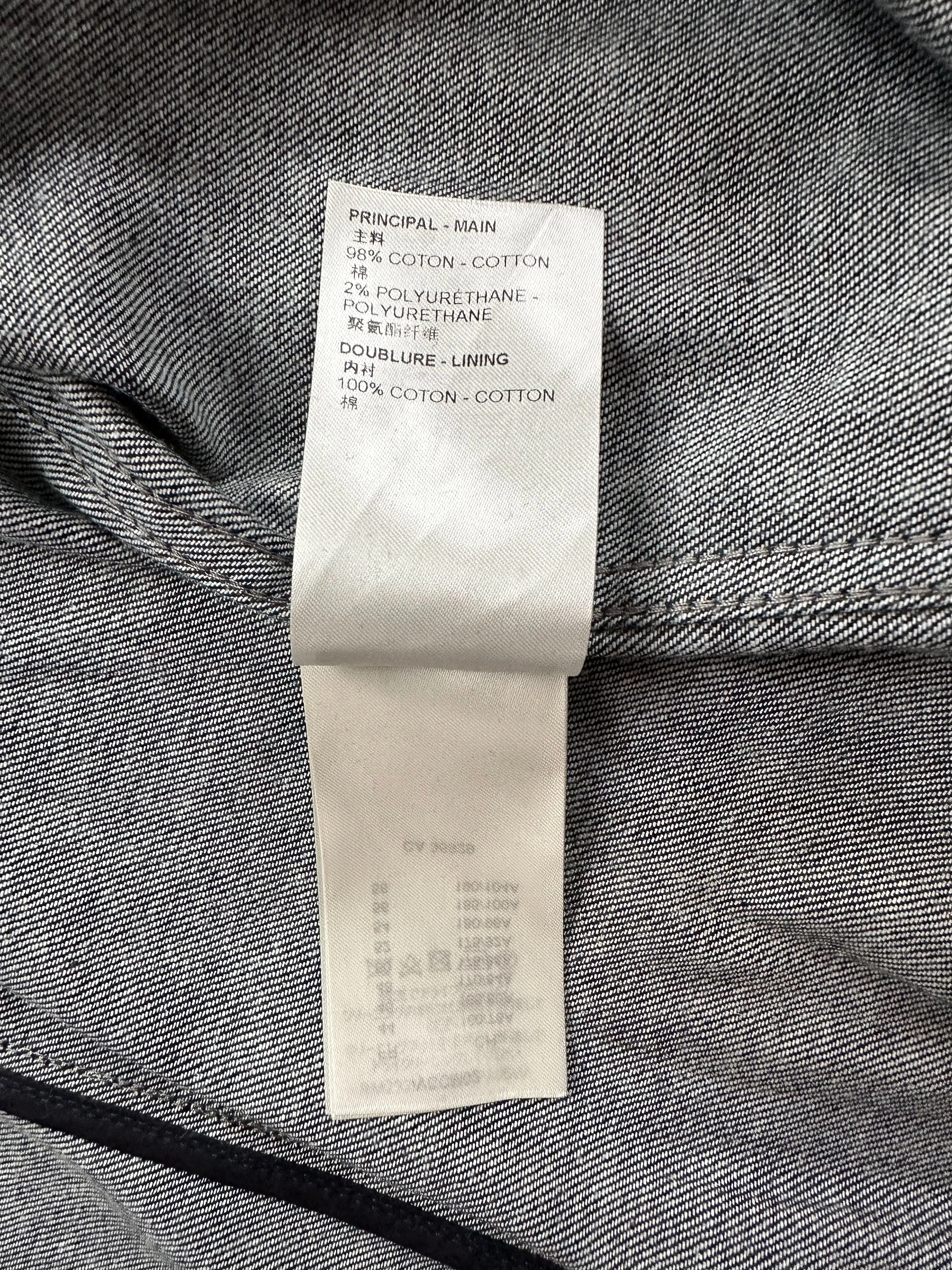 Louis Vuitton Blue Pointillism Monogram Workwear Jacket