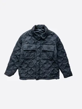 Louis Vuitton Navy Monogram Padded Jacket