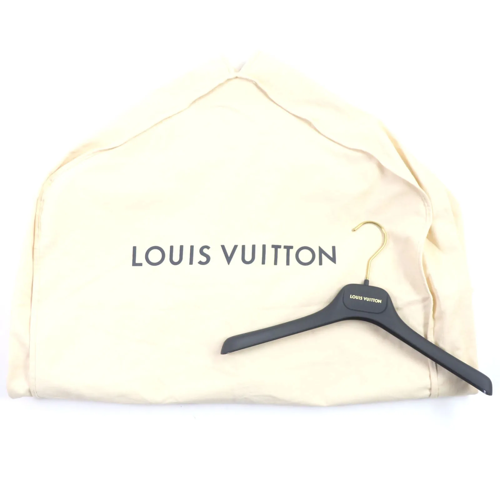 LOUIS VUITTON Nylon jacket HQY18W polyester black white light blue M