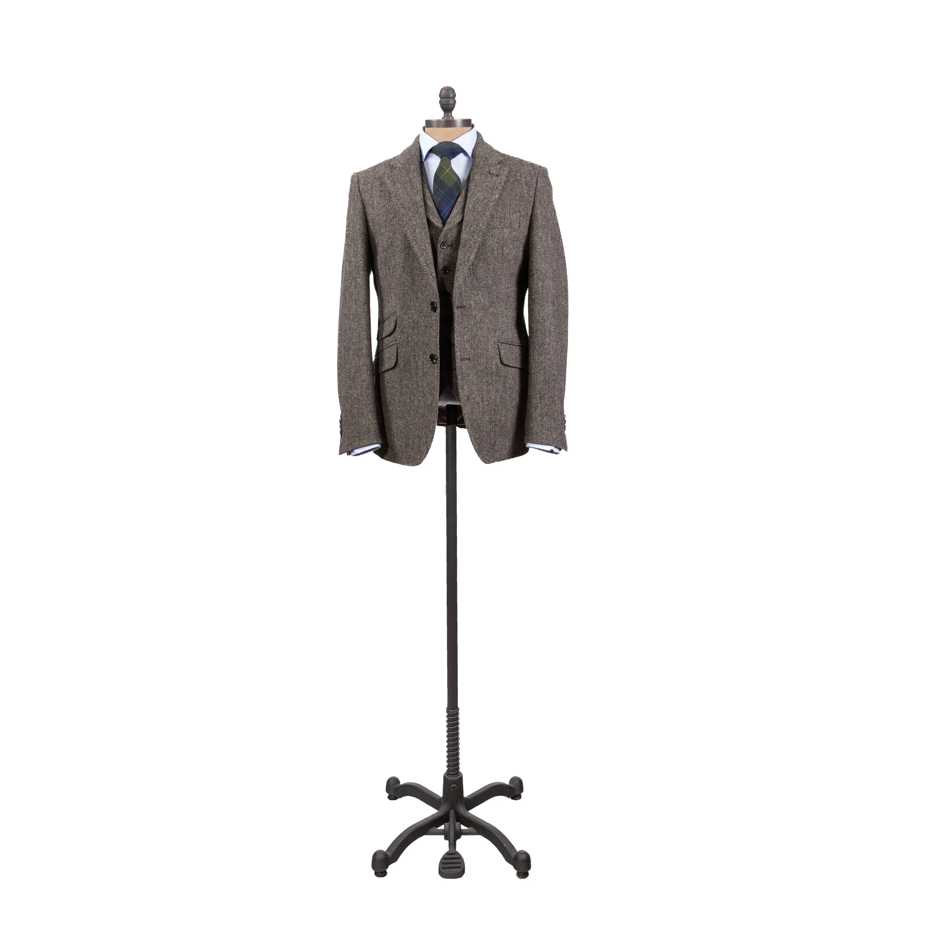 MacKellar 3pc Suit in Stone Brown HB