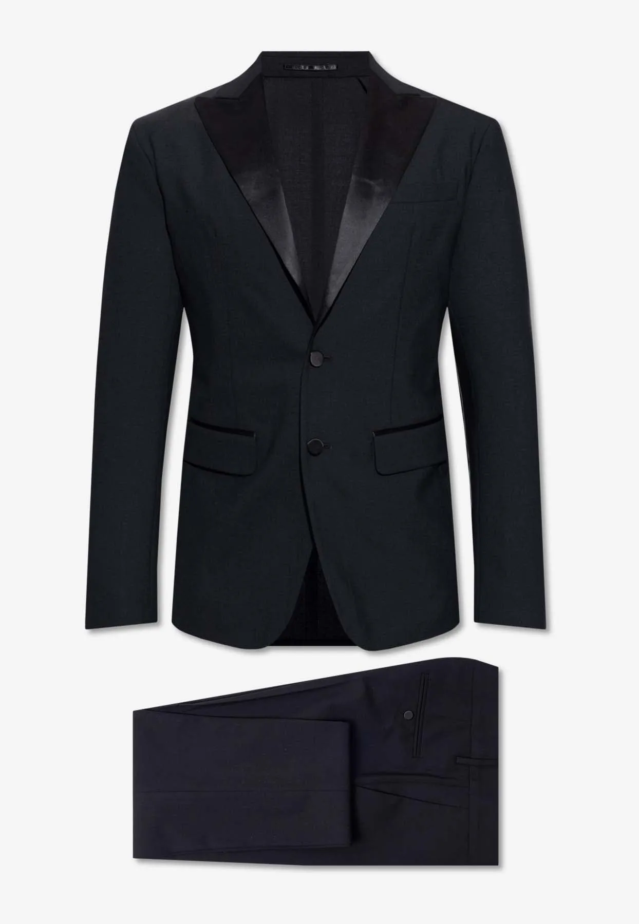 Miami Single-Breasted Satin Suit