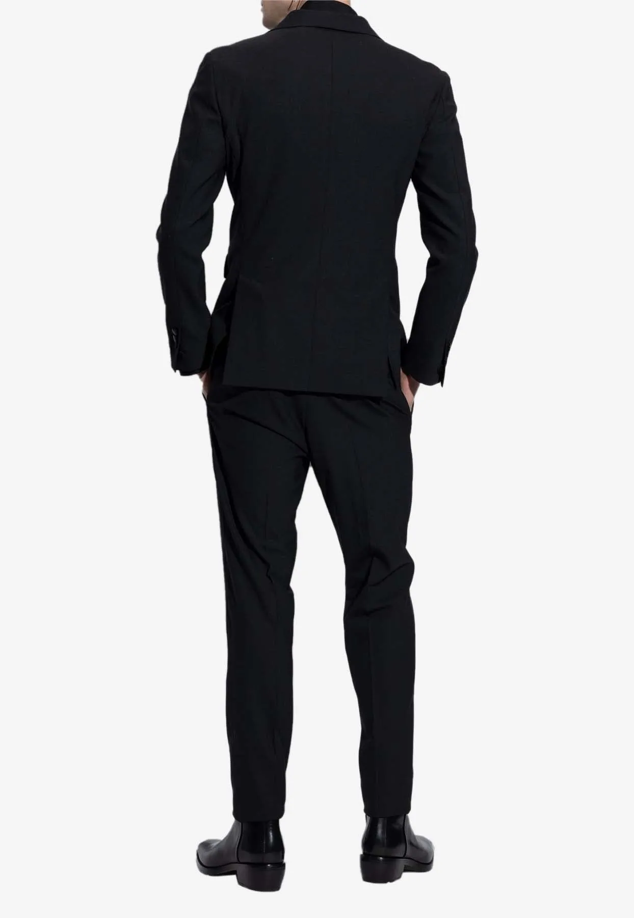 Miami Single-Breasted Satin Suit