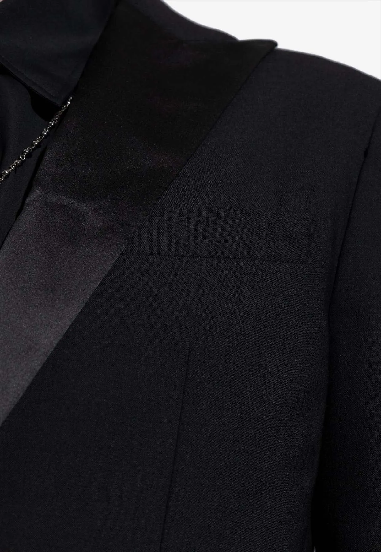 Miami Single-Breasted Satin Suit