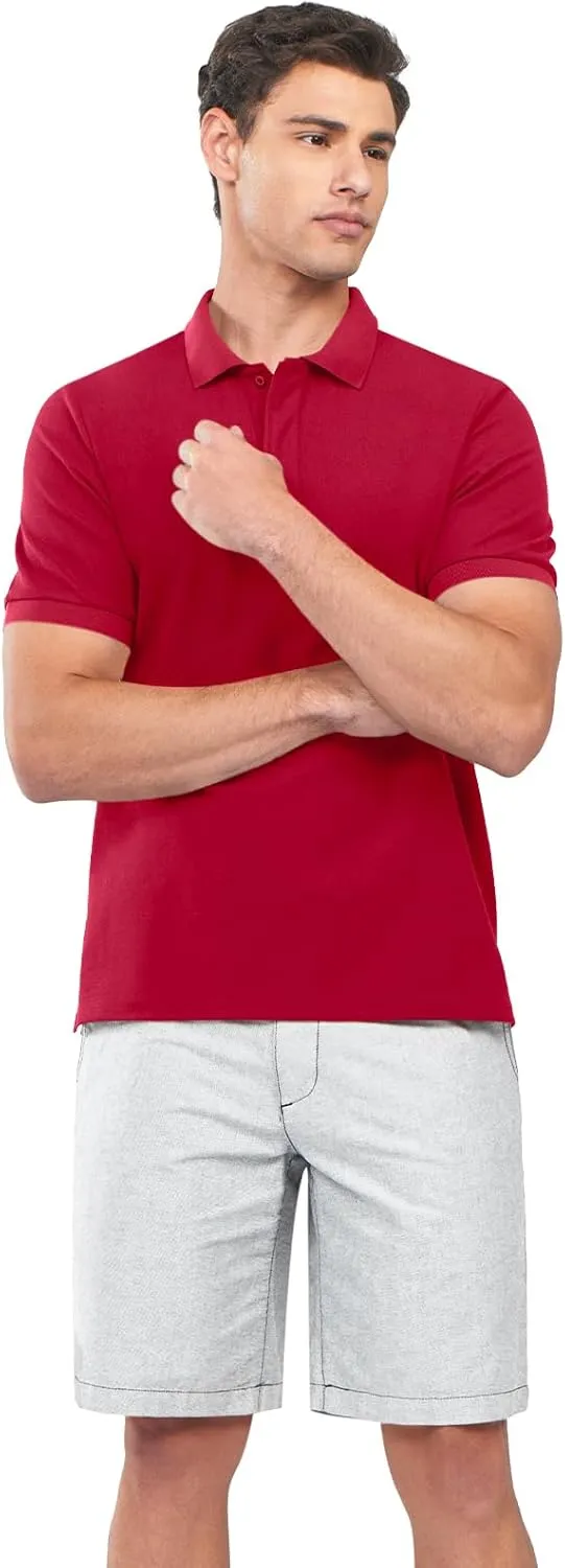 NORTHYARD Men's Cotton Polo Shirts Short Sleeve Knitted Golf Shirt Casual Classic Polos T-Shirt