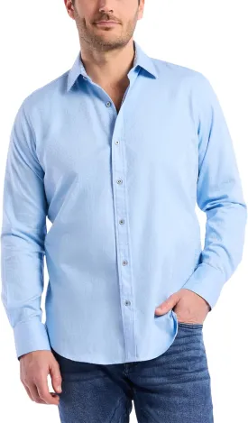 Robert Graham Mens Windsor Long-Sleeve Shirt, Button-Up Shirt for Men