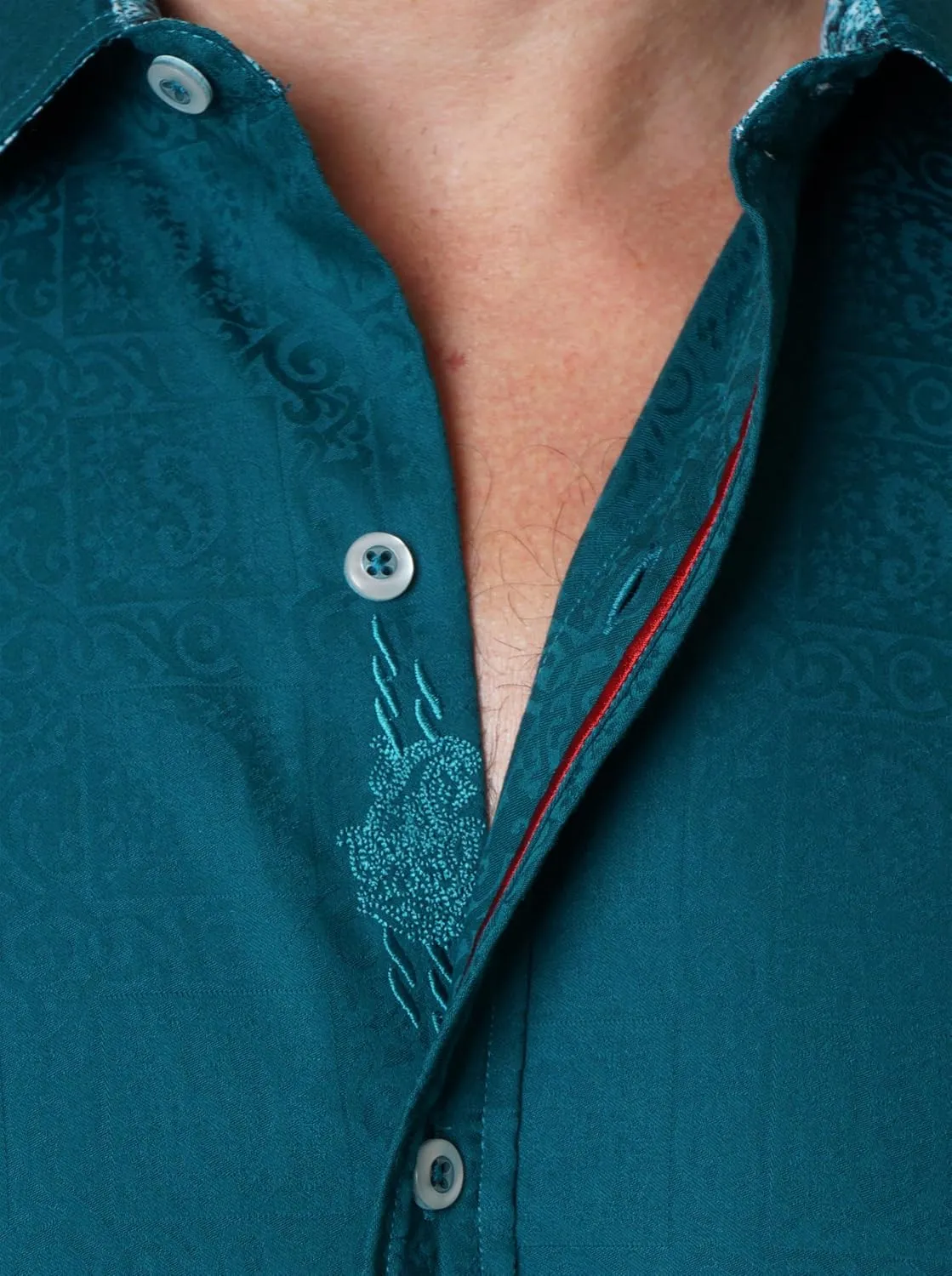 Robert Graham Mens Windsor Long-Sleeve Shirt, Button-Up Shirt for Men