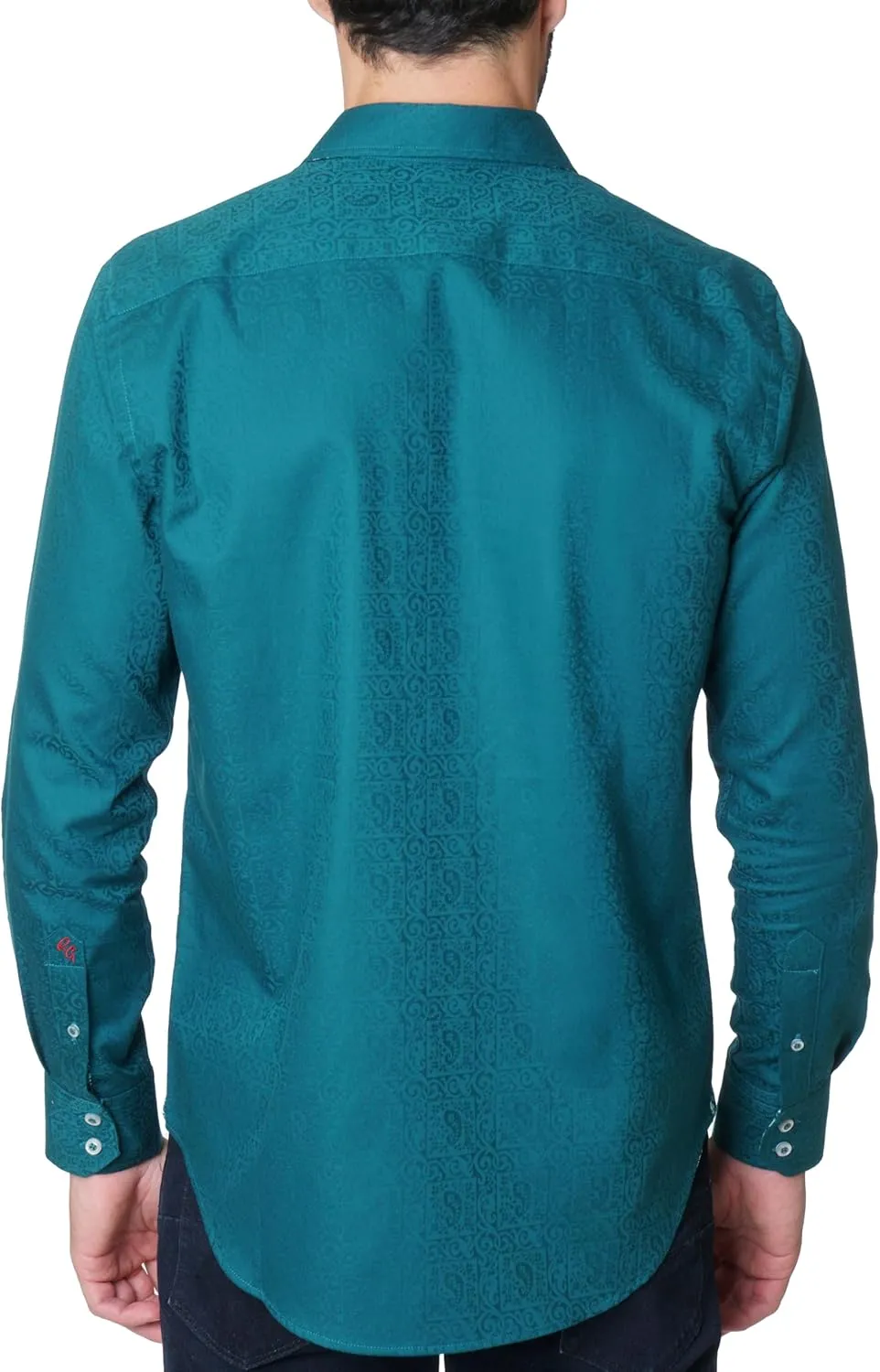 Robert Graham Mens Windsor Long-Sleeve Shirt, Button-Up Shirt for Men