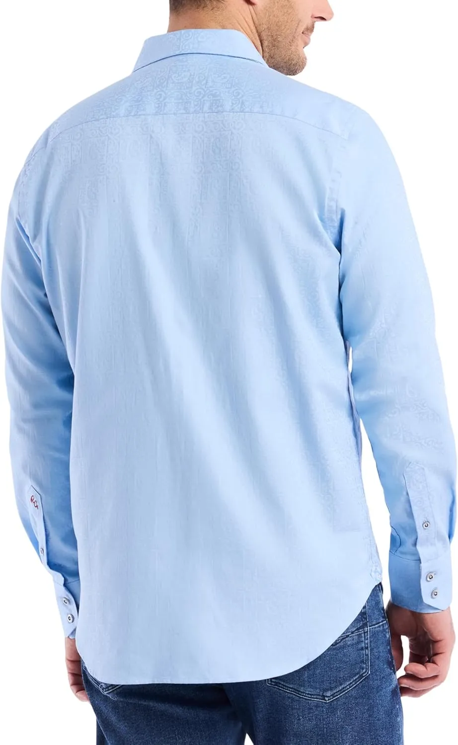 Robert Graham Mens Windsor Long-Sleeve Shirt, Button-Up Shirt for Men