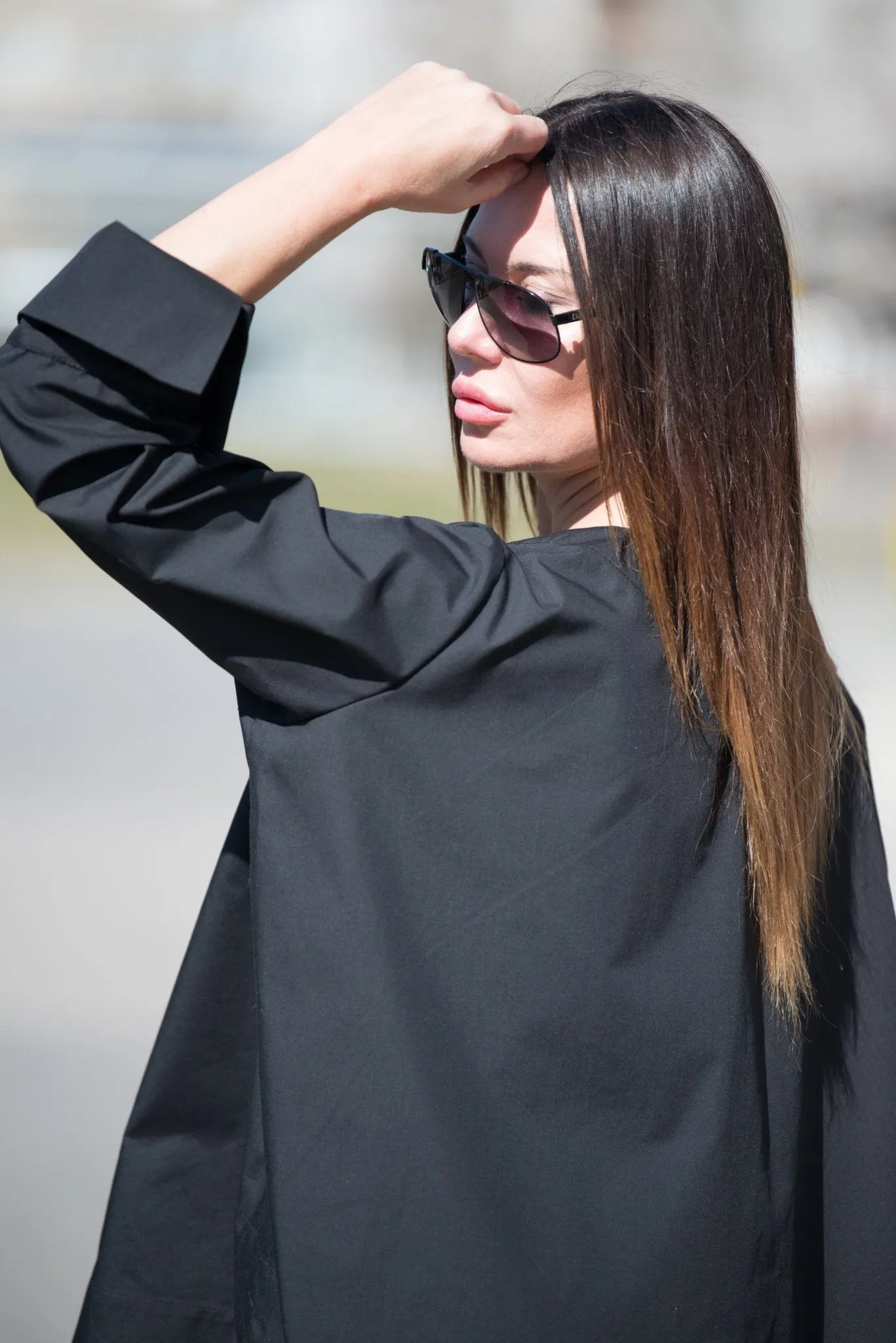 SAMIRA Cotton Loose Summer Shirt