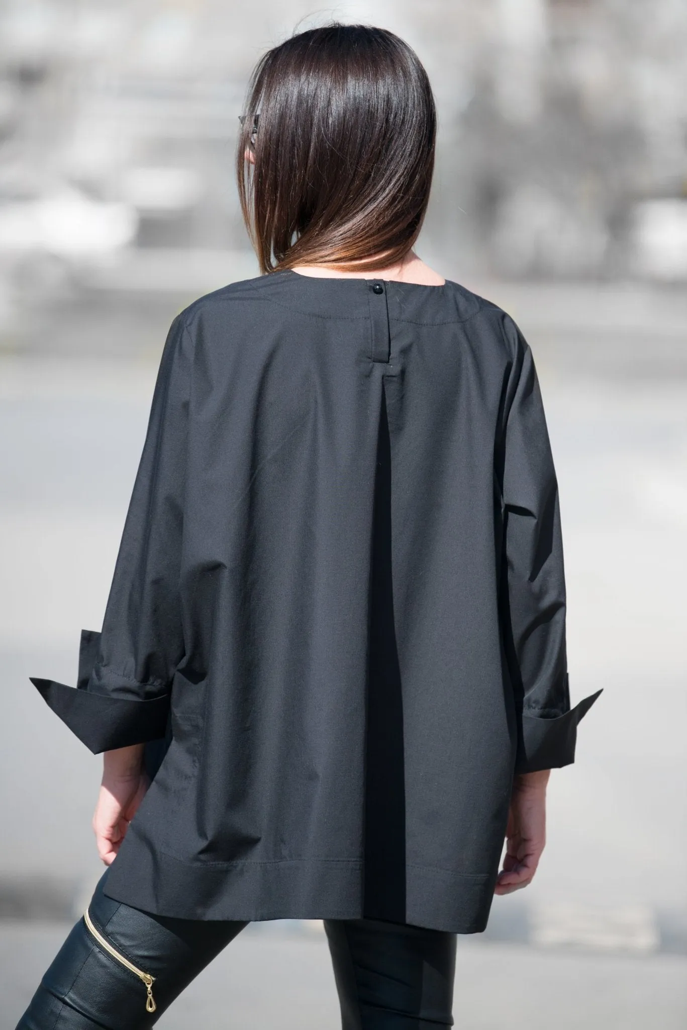 SAMIRA Cotton Loose Summer Shirt