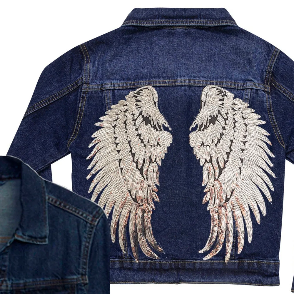 Silver Wings Denim Jacket