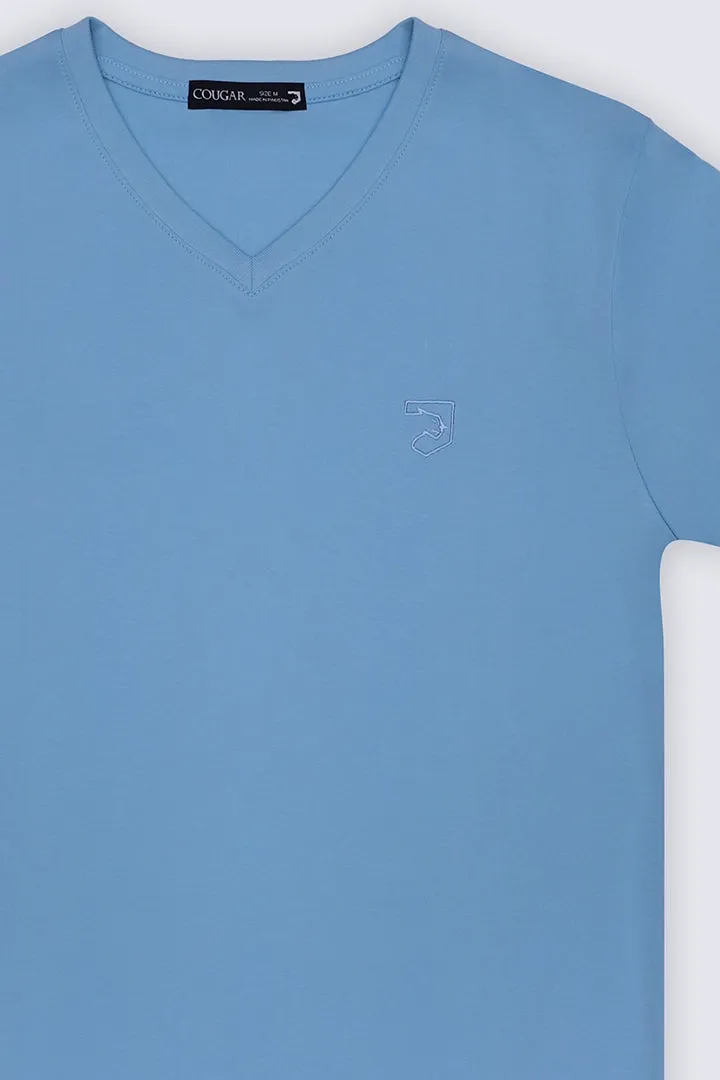 Sky V-Neck T-Shirt
