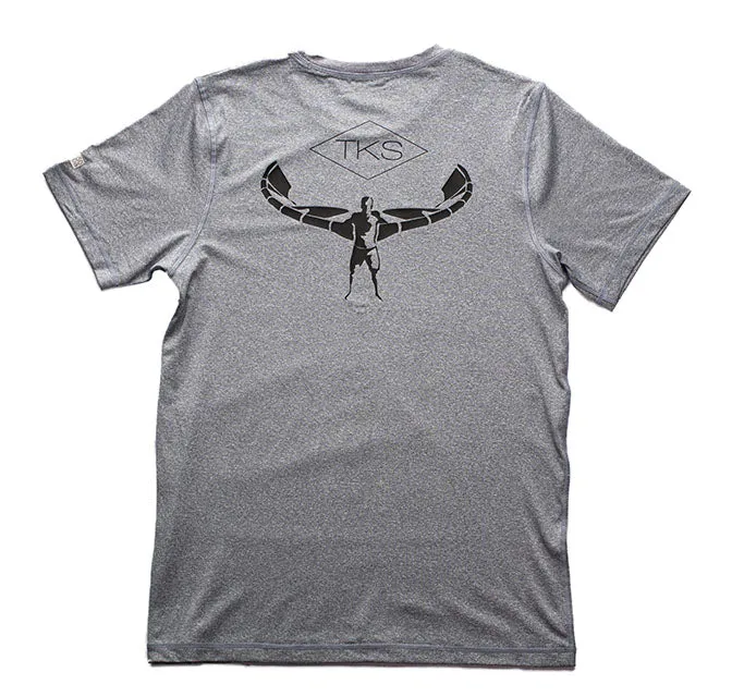 TKS Antix Sunshirt - Heather Grey SS