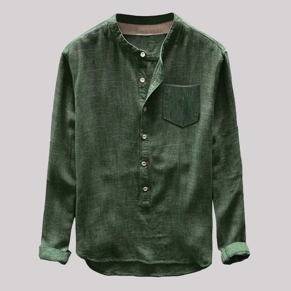 Winter Top Fashion and Blouse Button Autumn Sleeve Casual Long Mens Men Shirts Mens Flannel Shirts Long Sleeve
