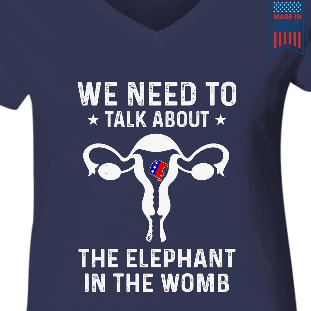 Women's V-neck T-shirt TSVB622