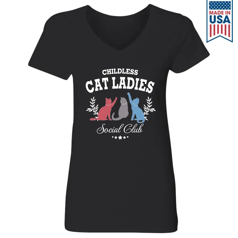 Women's V-neck T-shirt TSVB670