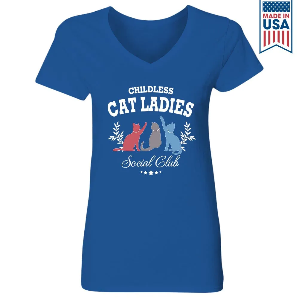 Women's V-neck T-shirt TSVB670