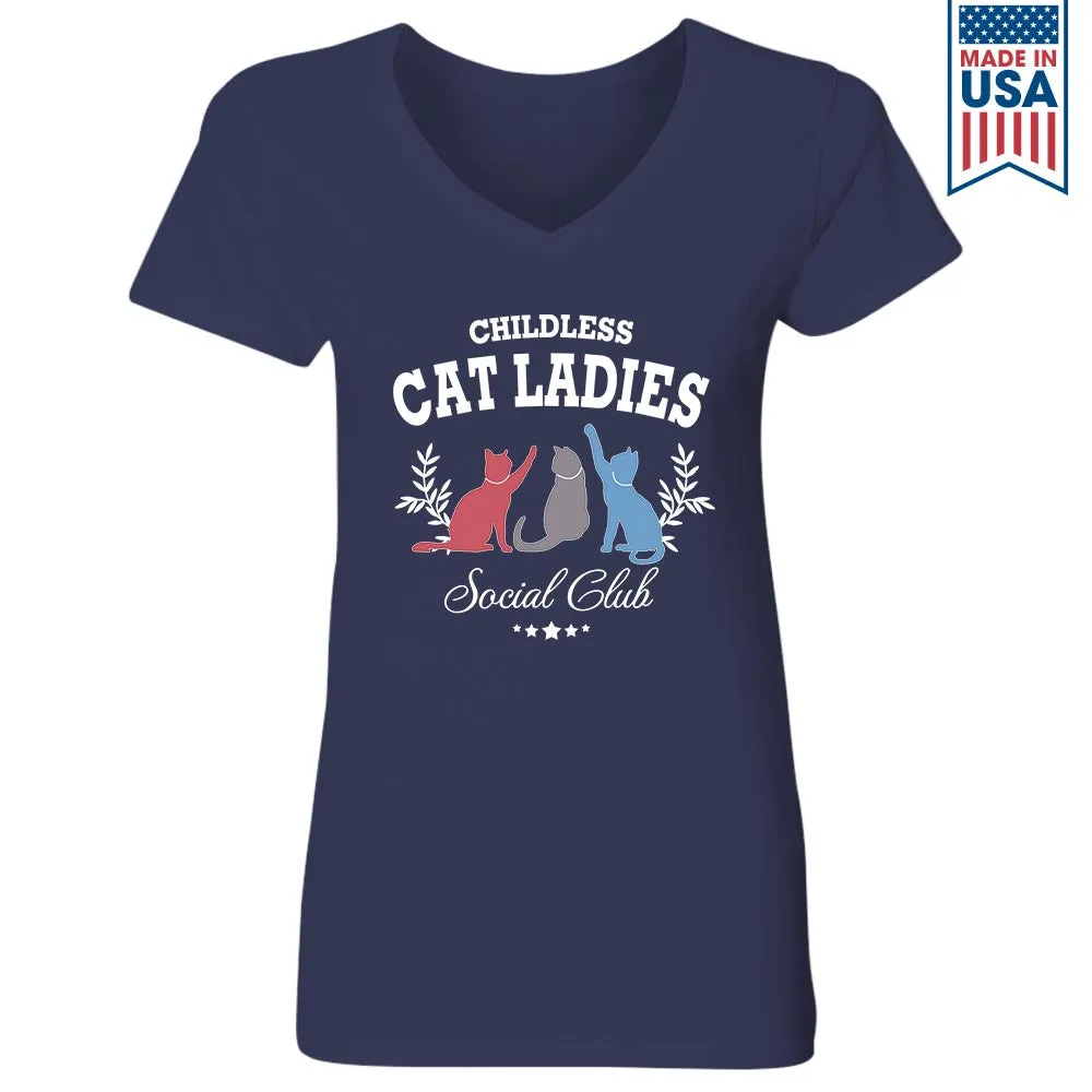 Women's V-neck T-shirt TSVB670