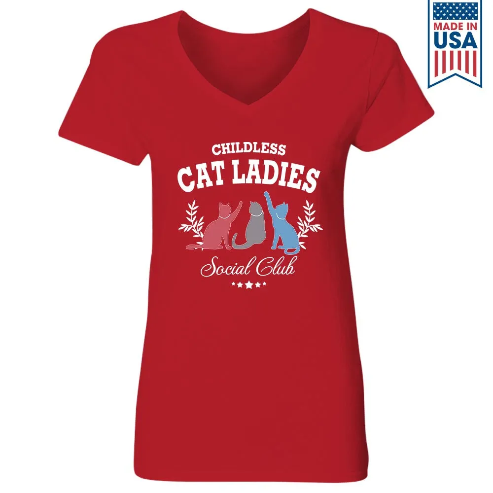 Women's V-neck T-shirt TSVB670